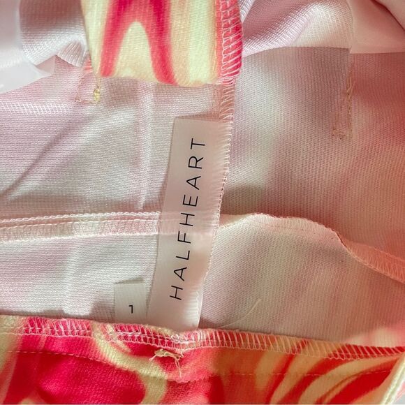 NWT Half heart lemonade ripple flare jeans Sz L Y2K rave club - Picture 4 of 7